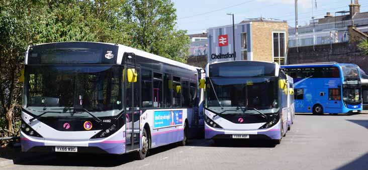 First Essex Alexander Dennis Enviro200MMC 44662 44661